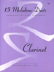 15 Melodious Duets Clarinet EPRINT cover Thumbnail